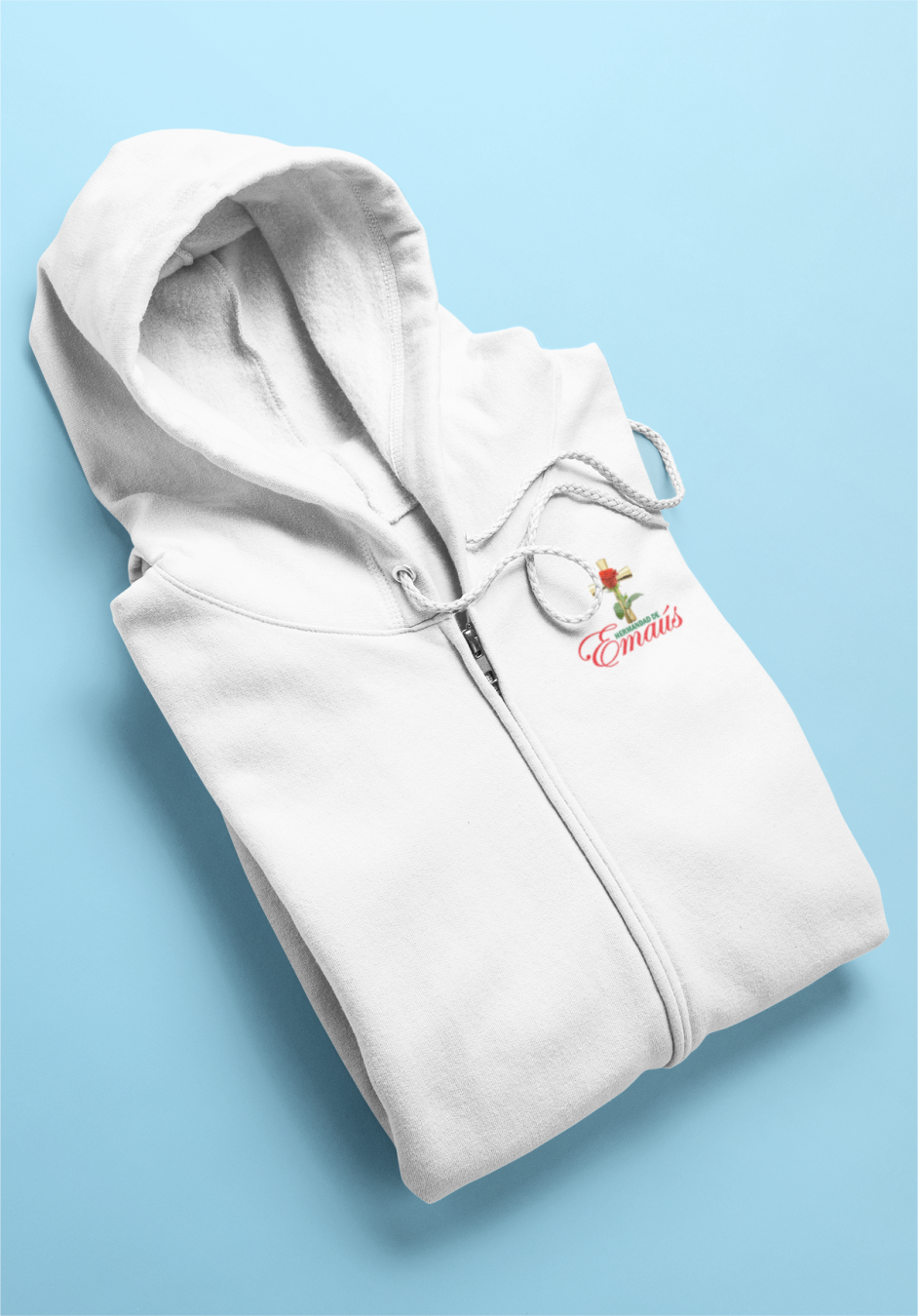 Hoodie Full Zipped - Logo Emaus Bordado image 0