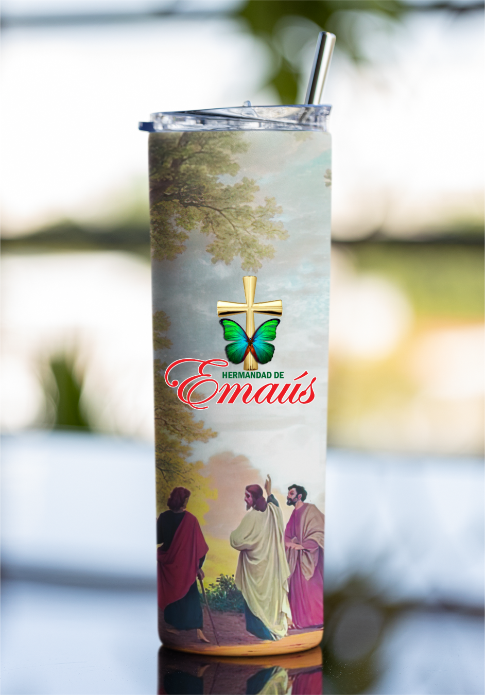 Tumblers/Shaker Emmaus Design image 1